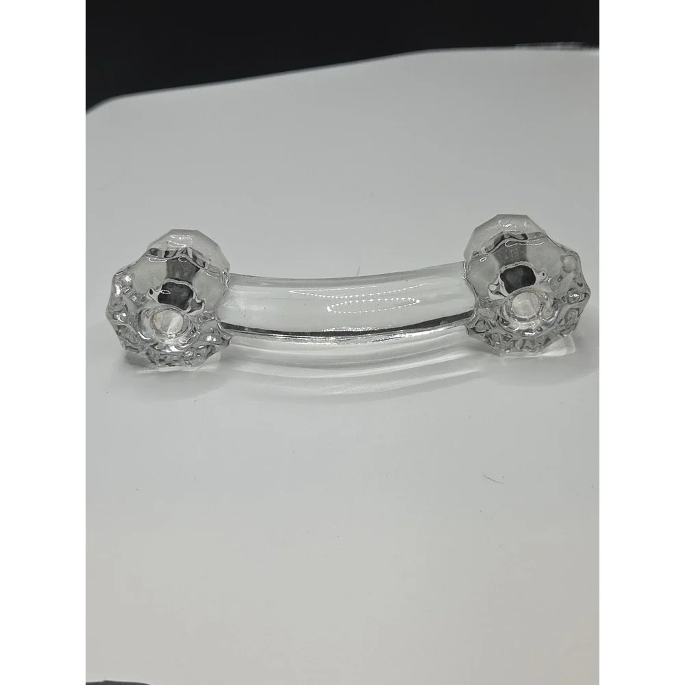 1 Vintage CLEAR GLASS 4
